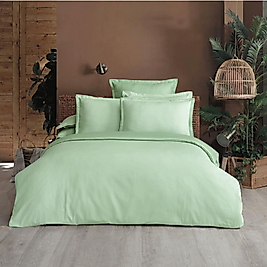 Sarev - Olive Armürlü v7 Çift Kişilik Nevresim Takımı