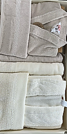 Özdilek Aile Bornoz Seti %100 Pamuk