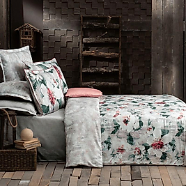 Sarev - Estiva v1 Pamuk Saten Çift Kişilik Nevresim Takımı