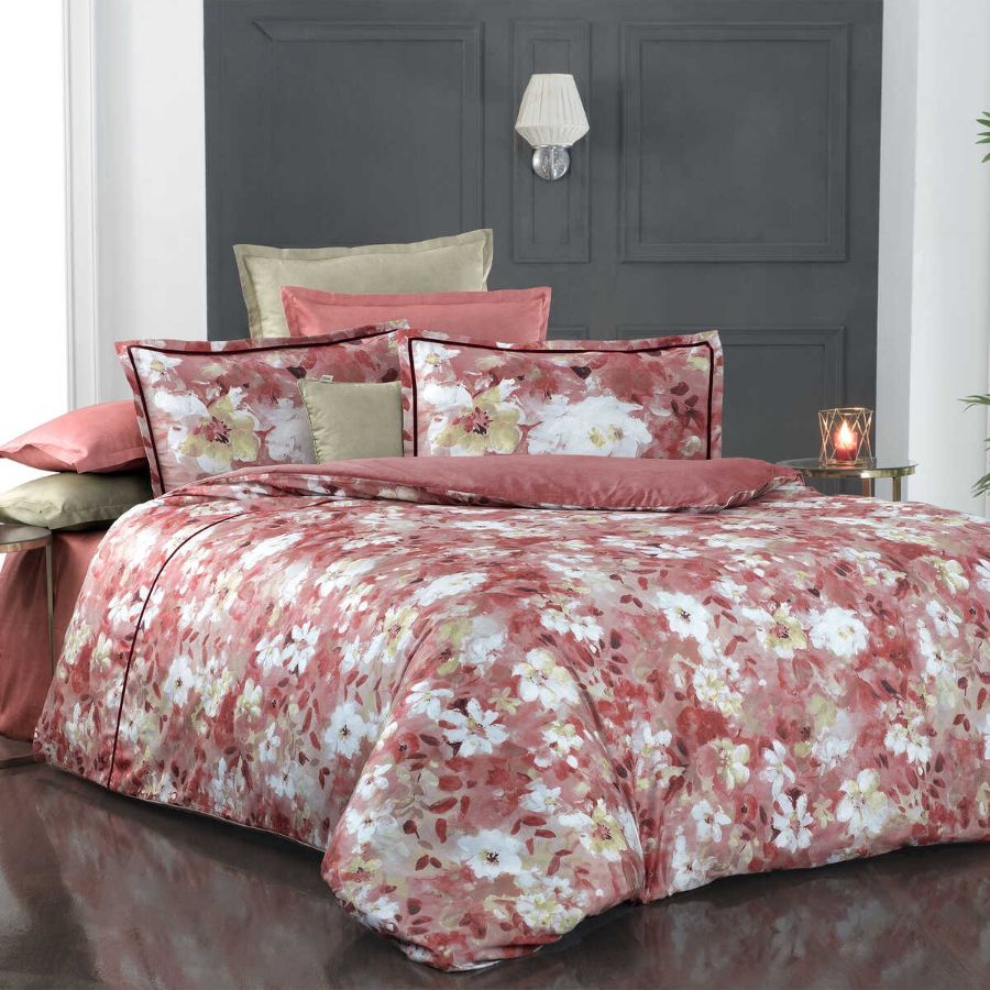 Sarev - Moreno v2 Pamuk Saten Çift Kişilik Nevresim Takımı